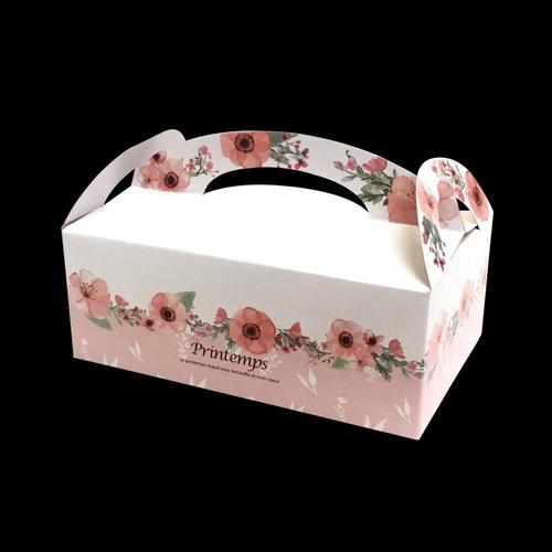 餐盒系列包装         :4k手提-春天 产品盒型:4k手提包装盒 购买规格